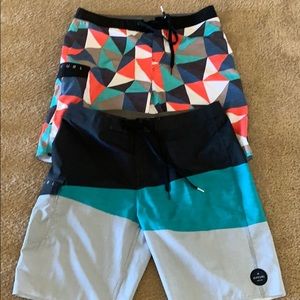 Men’s RipCurl swim shorts in size 34